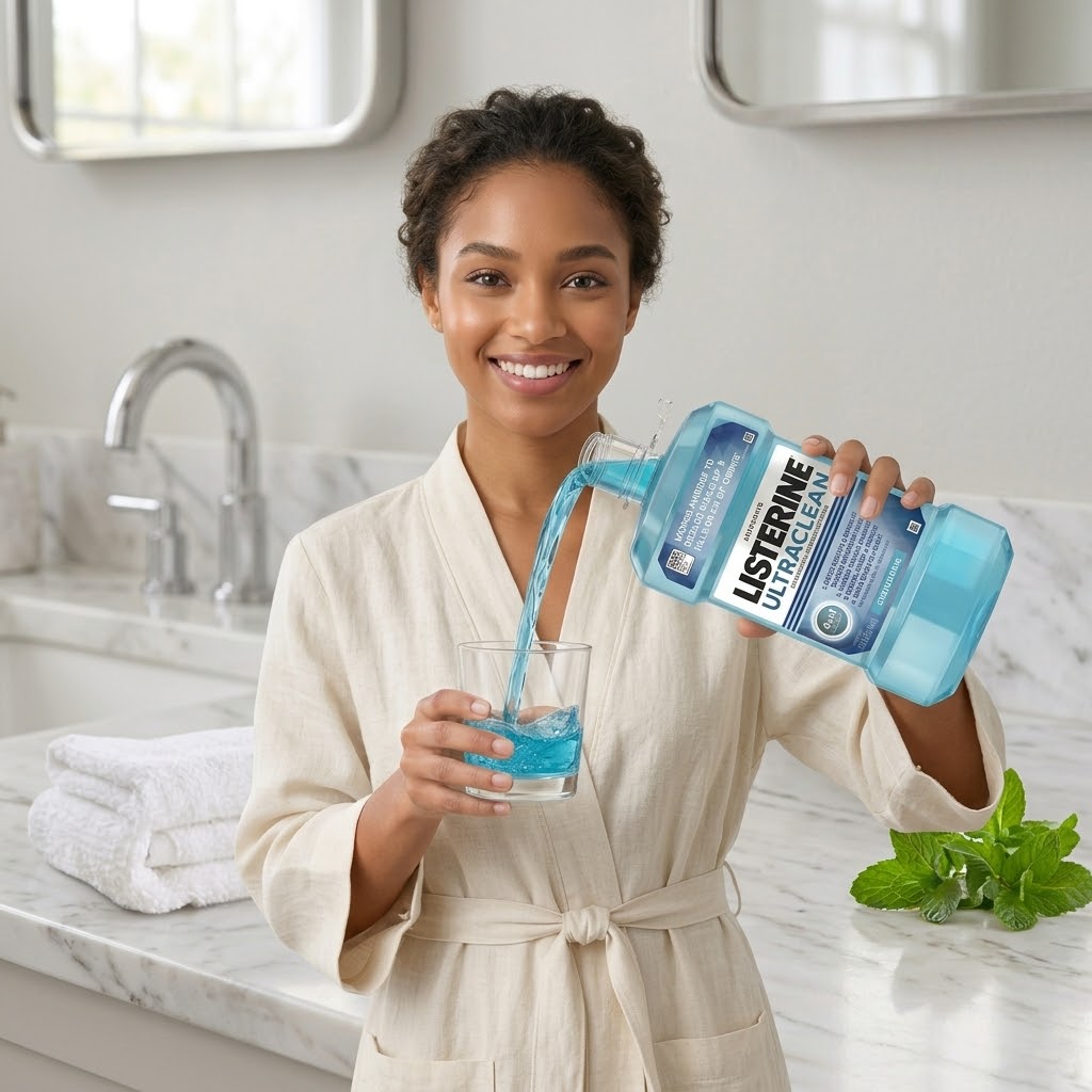 Listerine UltraClean Coolmint Mouthwash, 1.5 Liter